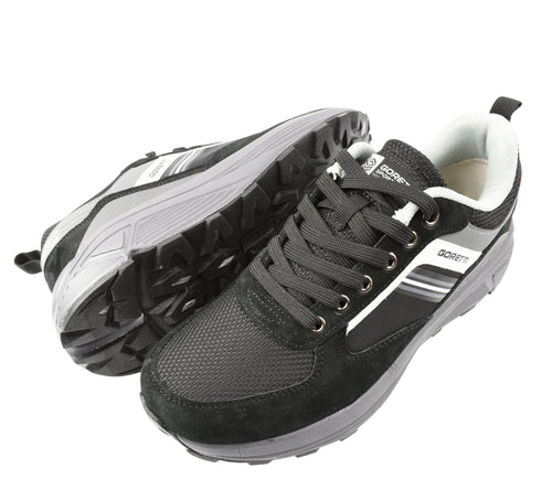 Pantofi casual, barbati, GORETTI, B100-CL30055 negru, textil